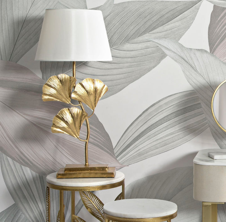 Glam bord i jern,og stof – 33x81 cm