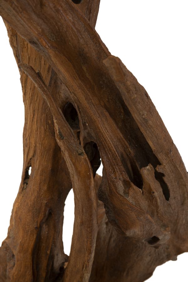 Lampe i træ – 35x80 cm