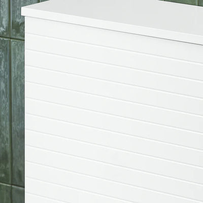 Vægskab til badeværelset,  40 x 21 x 76 cm, hvid