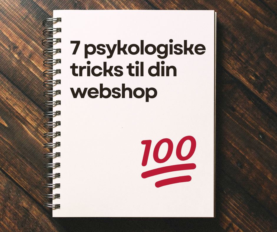 7 psykologiske tricks til din webshop - ebog