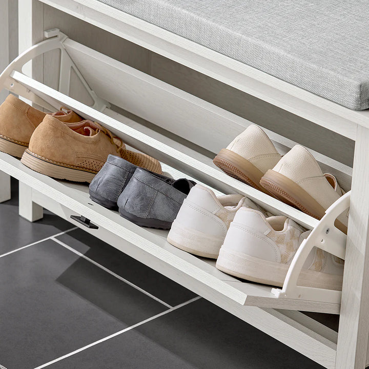 Få mere ud af din entré med denne smarte skobænk