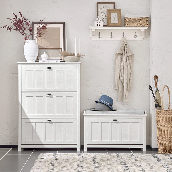 Få mere ud af din entré med denne smarte skobænk