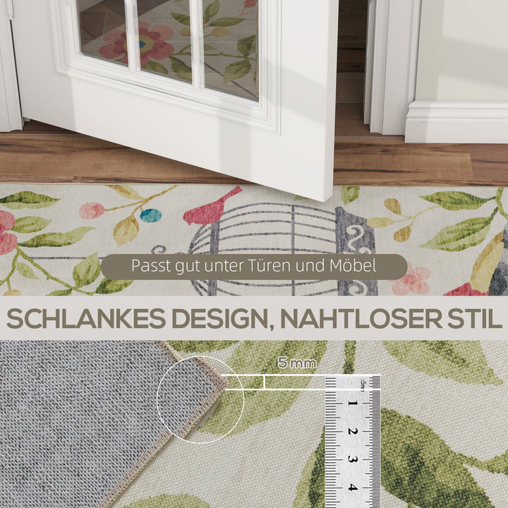 Landligt tæppe, alsidig, polyester, nem at vedligeholde, skridsikker, farverig