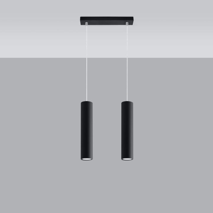 Vedhængslampe LAGOS 2 sort