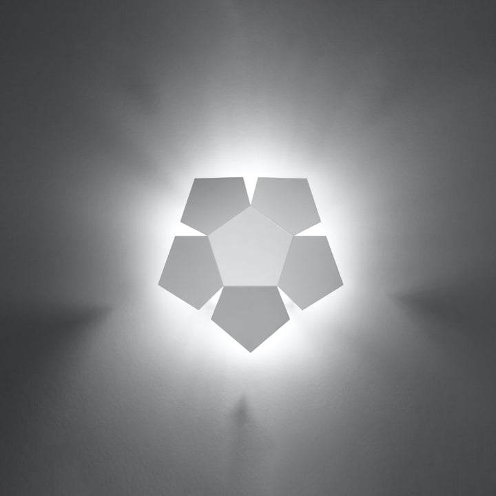 Væglampe PENTA hvid