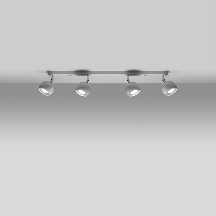 Loftslampe OCULARE 4L hvid