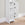 Reol, badeværelsesskab med justerbare hylder, pladsbesparende, L18 x B20 x H80 cm, hvid