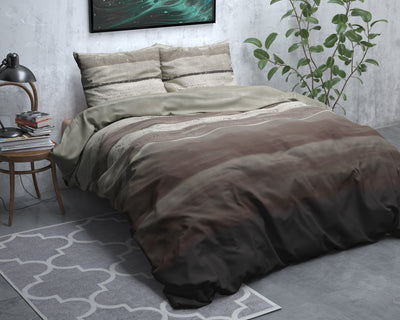 FL Marcus sengesæt, taupe 200 x 220 cm