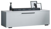 Lav TV-kommode, h. 39 x b. 115 x d. 40 cm, hvid