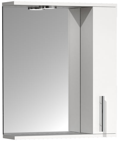 Spejlskab, h. 60 x b. 50 x d. 14 cm, hvid