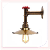 Wandrohrlampe Retro Licht Steampunk Vintage Wandleuchte LEDSone DE-1