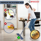 Cenocco CC-9070: Flad moppe med spand brun