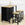 Køkkenvogn med 2 skuffer, 115 x 46 x 92 cm, sort