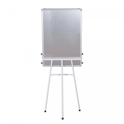 Justerbar Flipover / white board: Magnetisk, Ridsefast, 90 x 60 cm