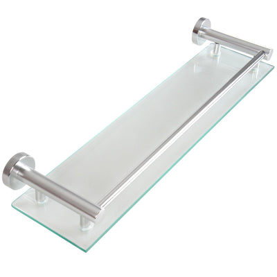 Glashylde til Badeværelse - Vægmontering, Hærdet Glas, 50 cm