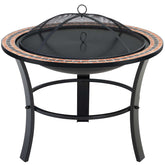 Fire Pit Fuoco Mosaic 90 cm runde