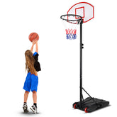Basketball Hoop 179-209 cm Højdejusterbar bærbar