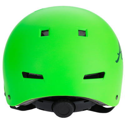 Atlantic Rift Justerbar Kids Bike Skateboard Helmet Neon Green M
