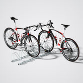 Cykelstativ 5 cykler 130x32x27cm