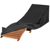 Sun Lounger Cover Oxford Anthracite 197x68x60 35,5 cm