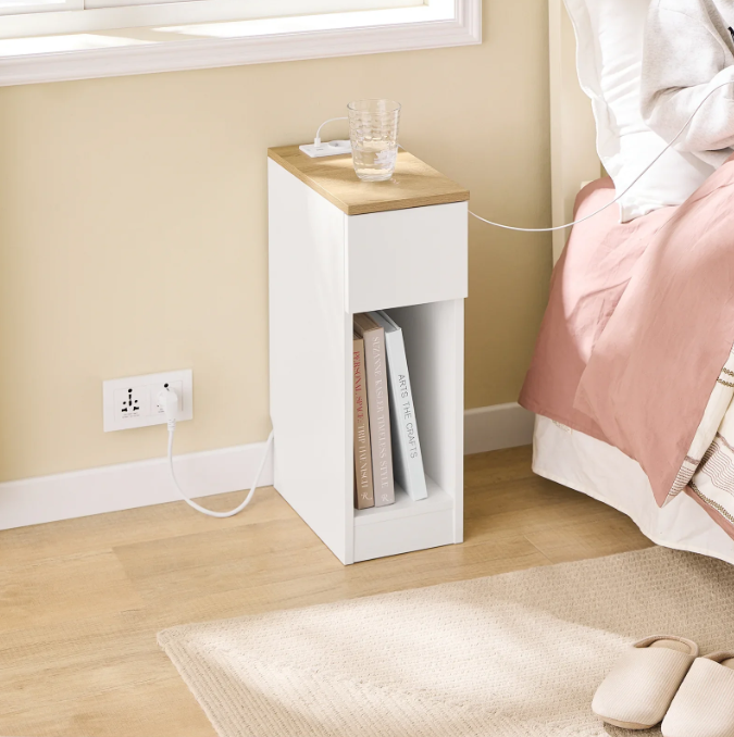 Det glemmer de fleste: Natbordet kan også bruges som sidebord og sofabord