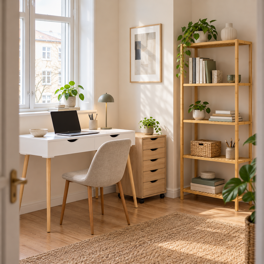 Samlet indretning: indret en plads til at fotografere dine egne ting