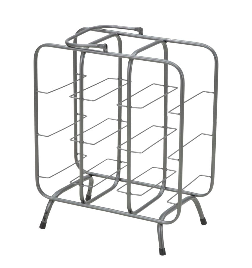 Industriel vinreol i metal – 40x23x47 cm