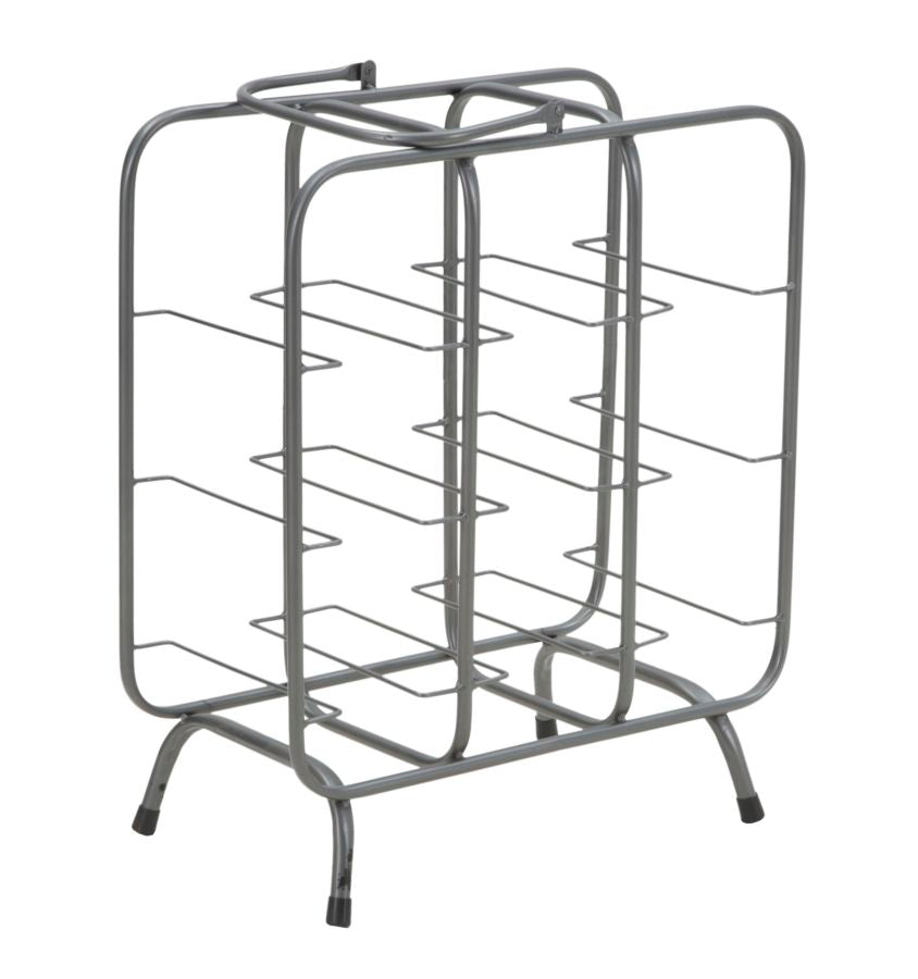 Industriel vinreol i metal – 40x23x47 cm