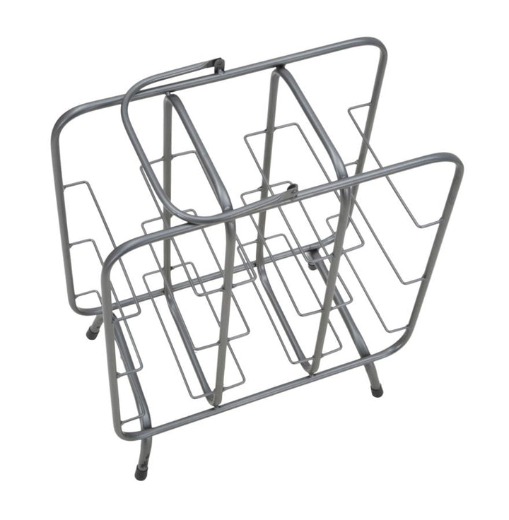 Industriel vinreol i metal – 40x23x47 cm
