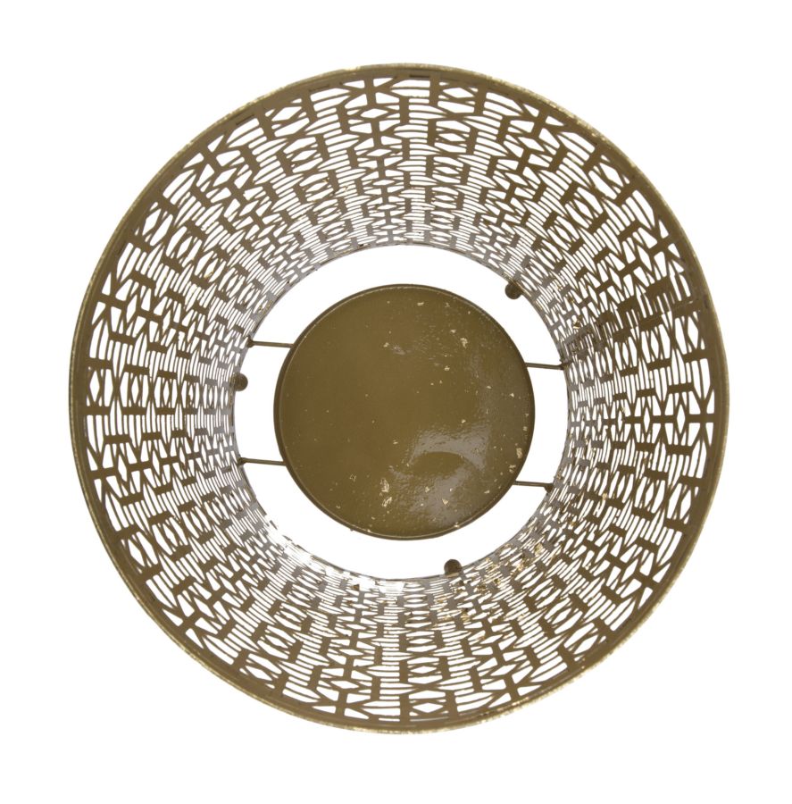 Glam paraplystativ i guldfarve, metal – 24x42 cm