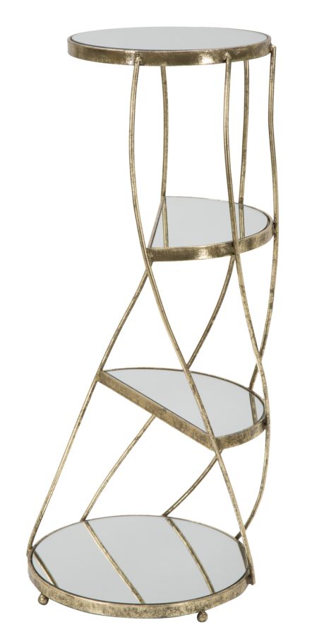 Glam telefonholder i guldfarve – 38x86 cm