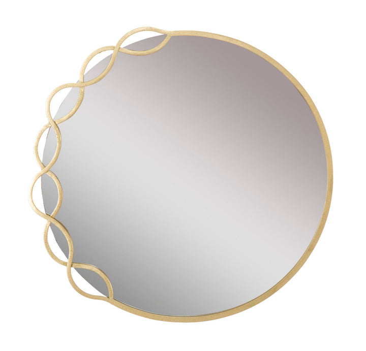 Glam spejl, glas og MDF – 73x5x2 cm