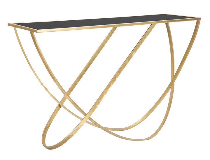 Glam konsolbord i jern, mdf – 120x40x79 cm