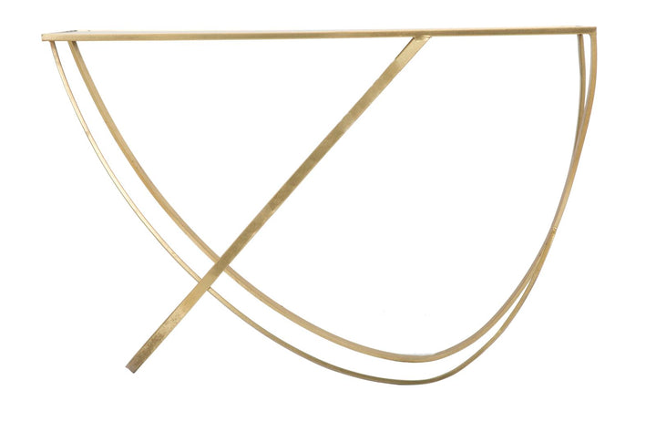 Glam konsolbord i jern, mdf – 120x40x79 cm