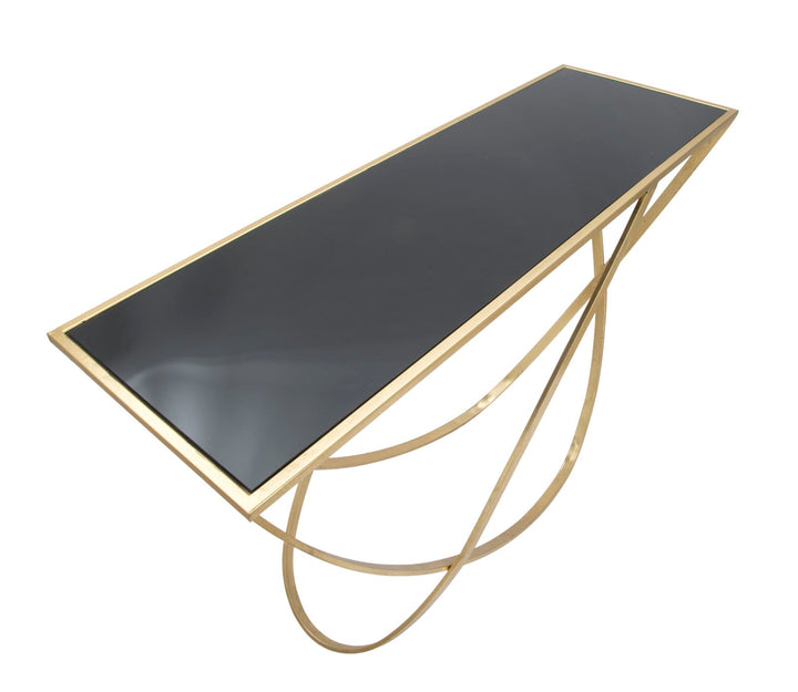 Glam konsolbord i jern, mdf – 120x40x79 cm