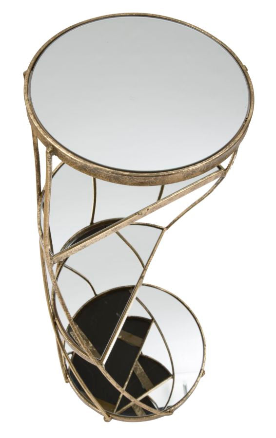 Glam telefonholder i guldfarve – 38x86 cm