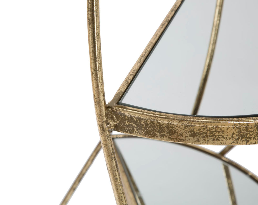 Glam telefonholder i guldfarve – 38x86 cm