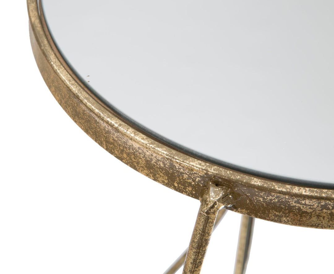 Glam telefonholder i guldfarve – 38x86 cm