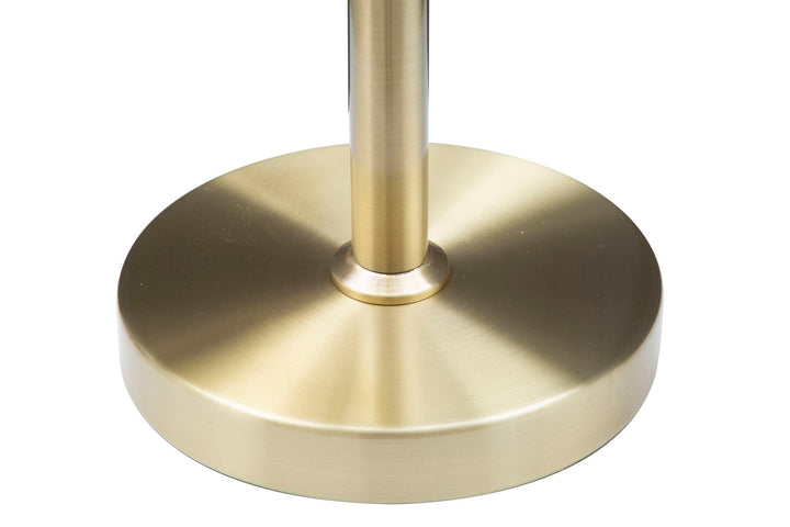 Glam lampe i guldfarve, jern ang glas – 53x74 cm