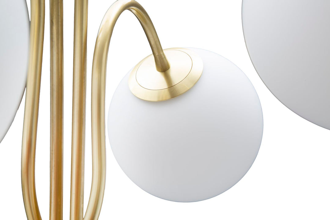 Glam lampe i jern ang glas – 54x176 cm