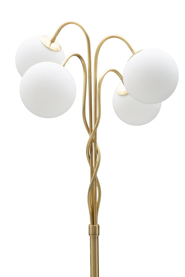 Glam lampe i jern ang glas – 54x176 cm