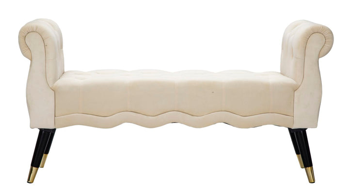 Glam entrébænk i træ – 120x40x60 cm
