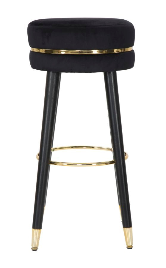 Glam barstol i træ– 35x74 cm