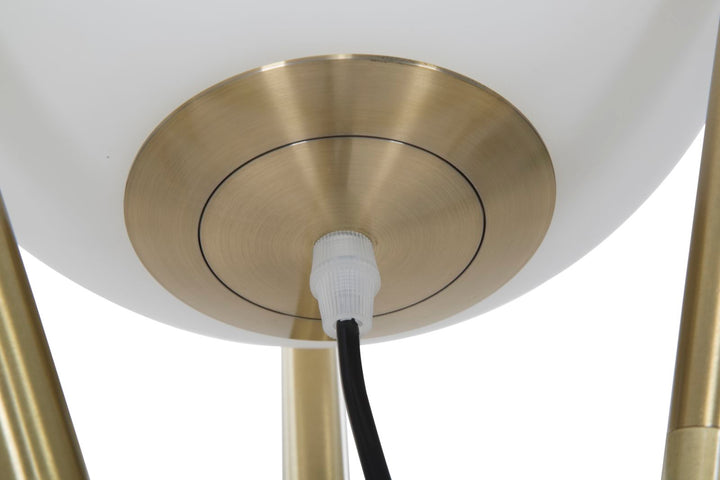 Glam lampe i jern og glas – 55x155 cm