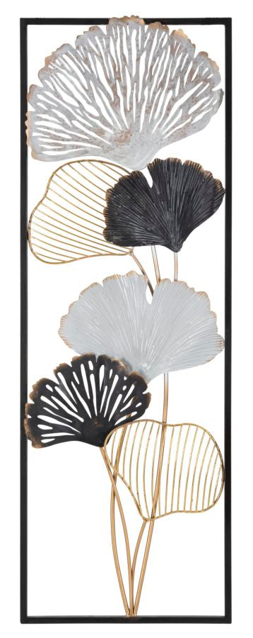 Glam vægpanel/dekoration i metal  – 31x3x5 cm