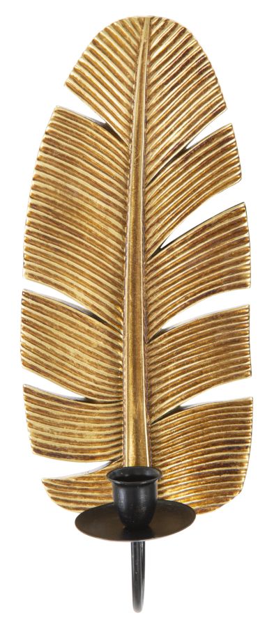Glam lysestage i guldfarve– 12x8x8 9x31x2 cm
