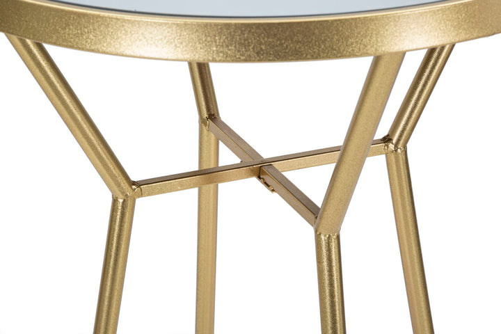 Glam barbord i jern og MDF – 60x105 cm