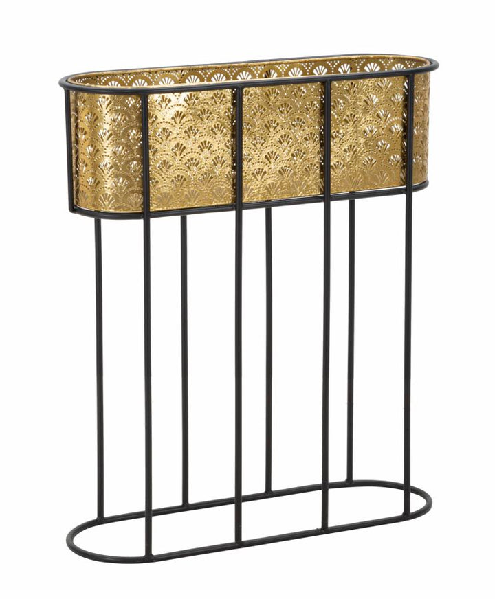 Glam vase i guldfarve, metal – 60x20x70 cm