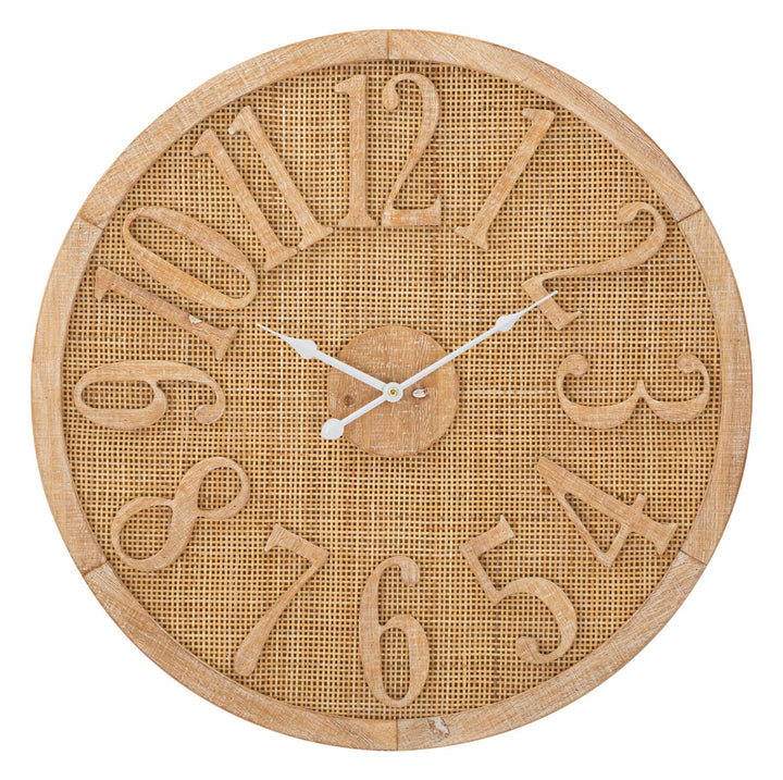 Boho chic ur, MDF og rattan  – 60x4x5 cm