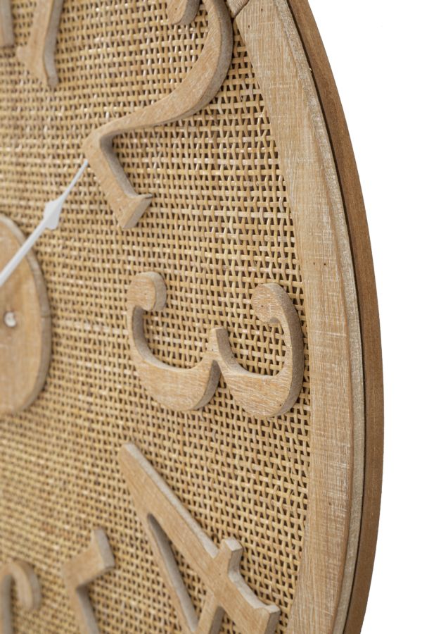 Boho chic ur, MDF og rattan  – 60x4x5 cm